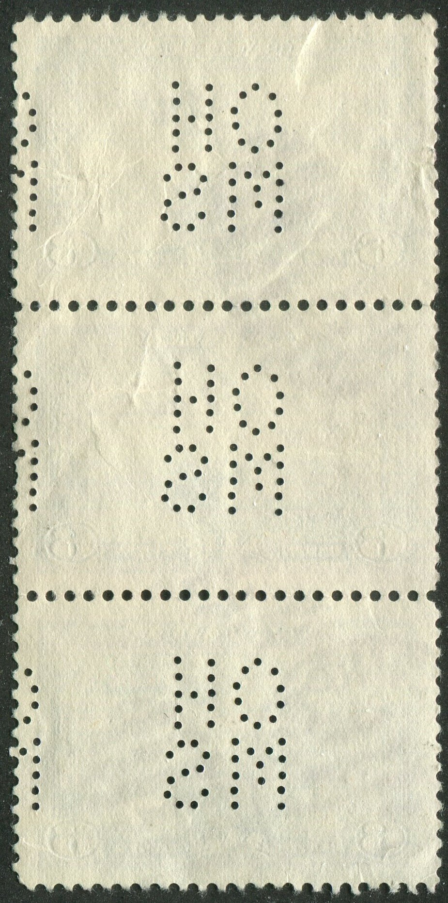 0279CA2604 - Canada O8-C6 - Used Strip of 3