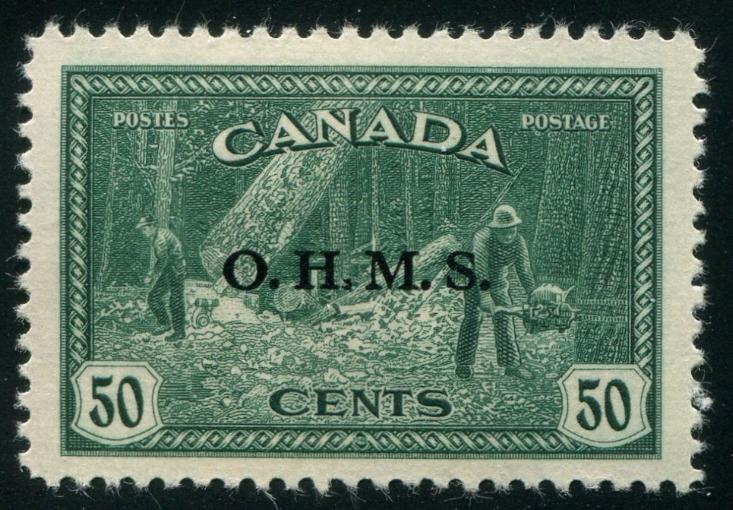 0355CA2502 - Canada O9 - Mint