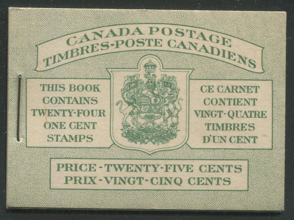 0249CA2309 - Canada BK32f (Bilingual) - Complete Booklet