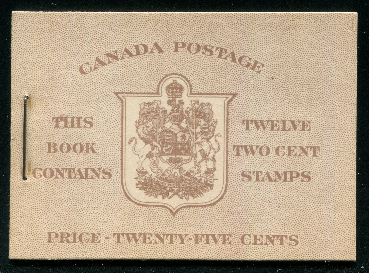 0250CA2608 - Canada BK33a (English) - Complete Booklet