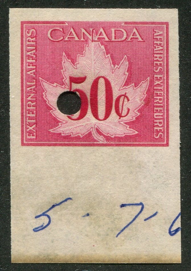 0019CF2505 - FCF2 - Imperf Specimen