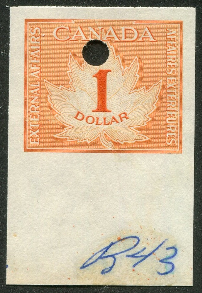 0020CF2505 - FCF3 - Imperf Specimen