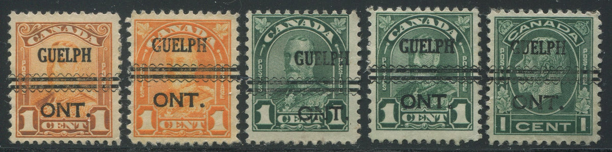 GUEL001149 - GUELPH 1-149, 1-162, 1-163, 1-163b, 1-195