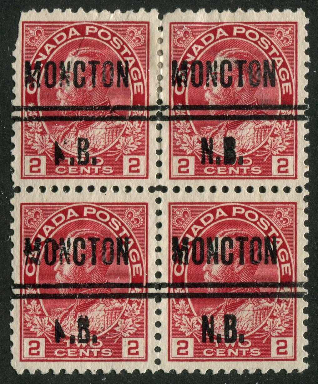 MONC001106 - MONCTON 1-106 Block of 4