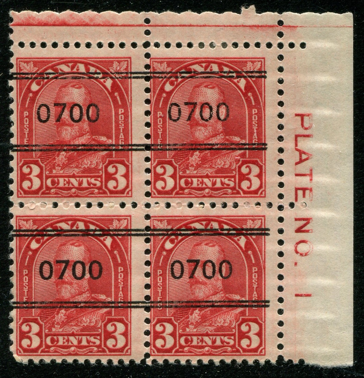 MONT008167 - MONTREAL 8-167 Plate Block
