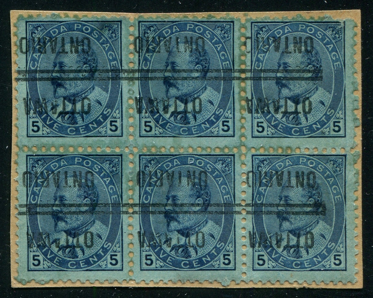 OTTA001091 - OTTAWA 1-91-I Block of 6