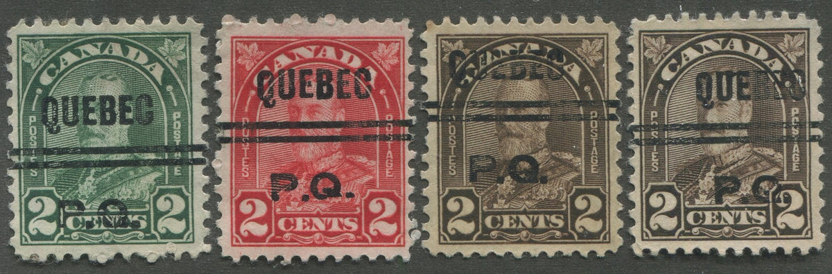 QUEB003164 - QUEBEC 3-164, 3-165a, 3-166, 3-166b