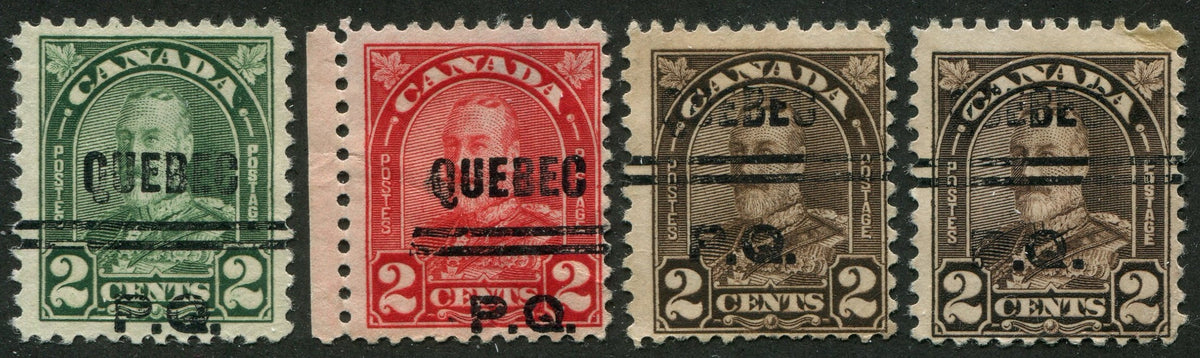 QUEB003164 - QUEBEC 3-164, 3-165a, 3-166, 3-166b