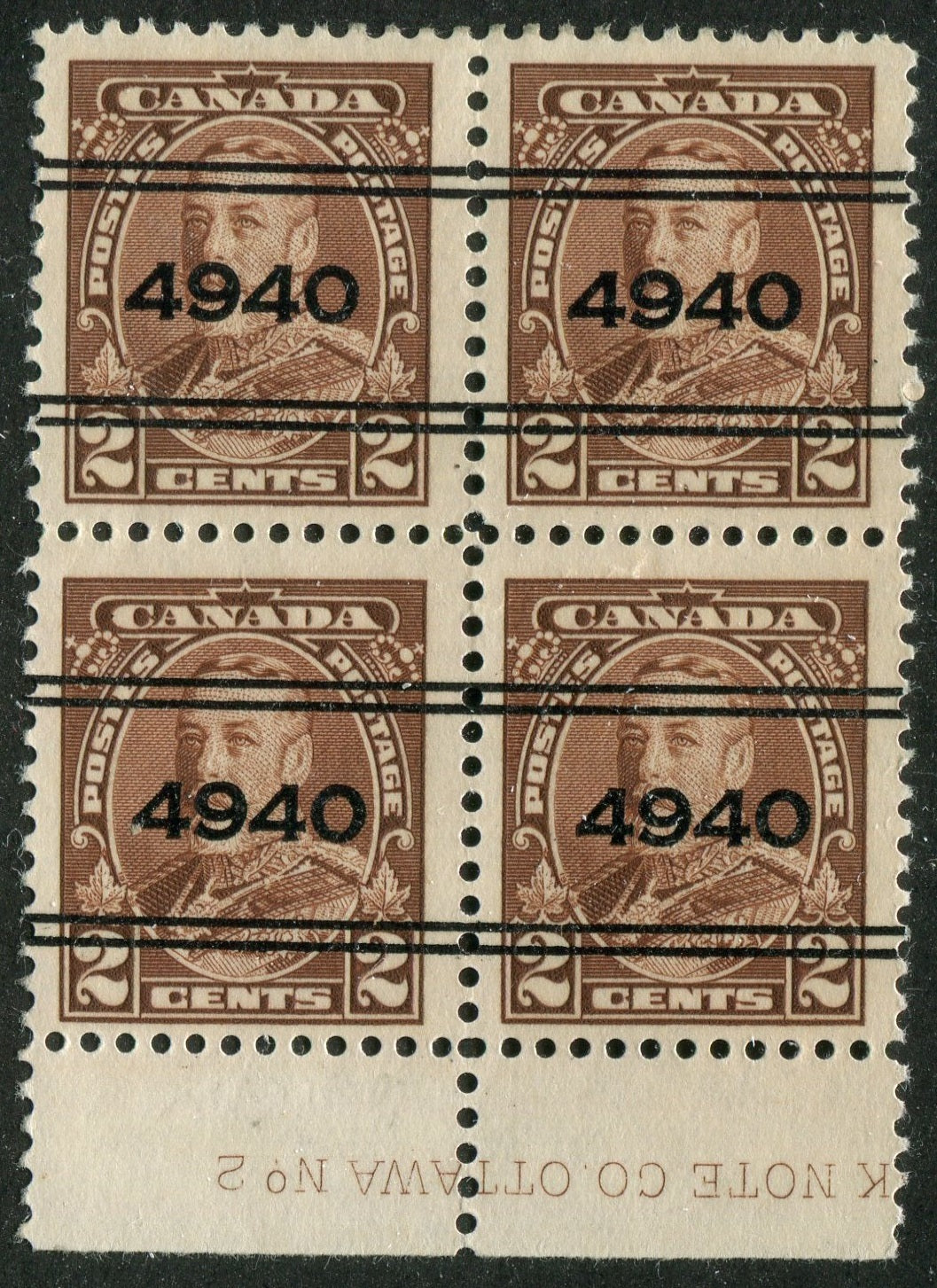 WIND005218 - WINDSOR 5-218 Plate Block