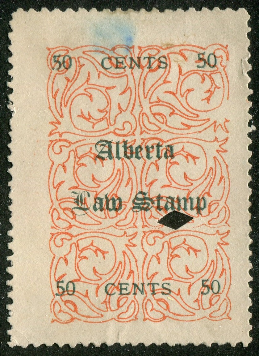 0013AL2506 - AL13aL - Used, &#39;.50&#39; Variety, Fancy &#39;L&#39;, Unlisted
