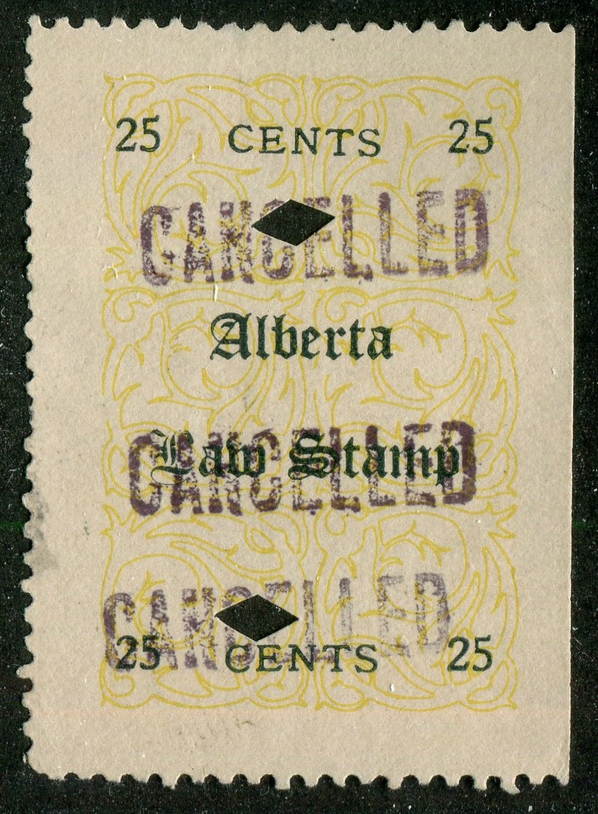 0008AL2506 - AL8cL - Used, &#39;2.5&#39; Variety, Fancy &#39;L&#39;, Unlisted