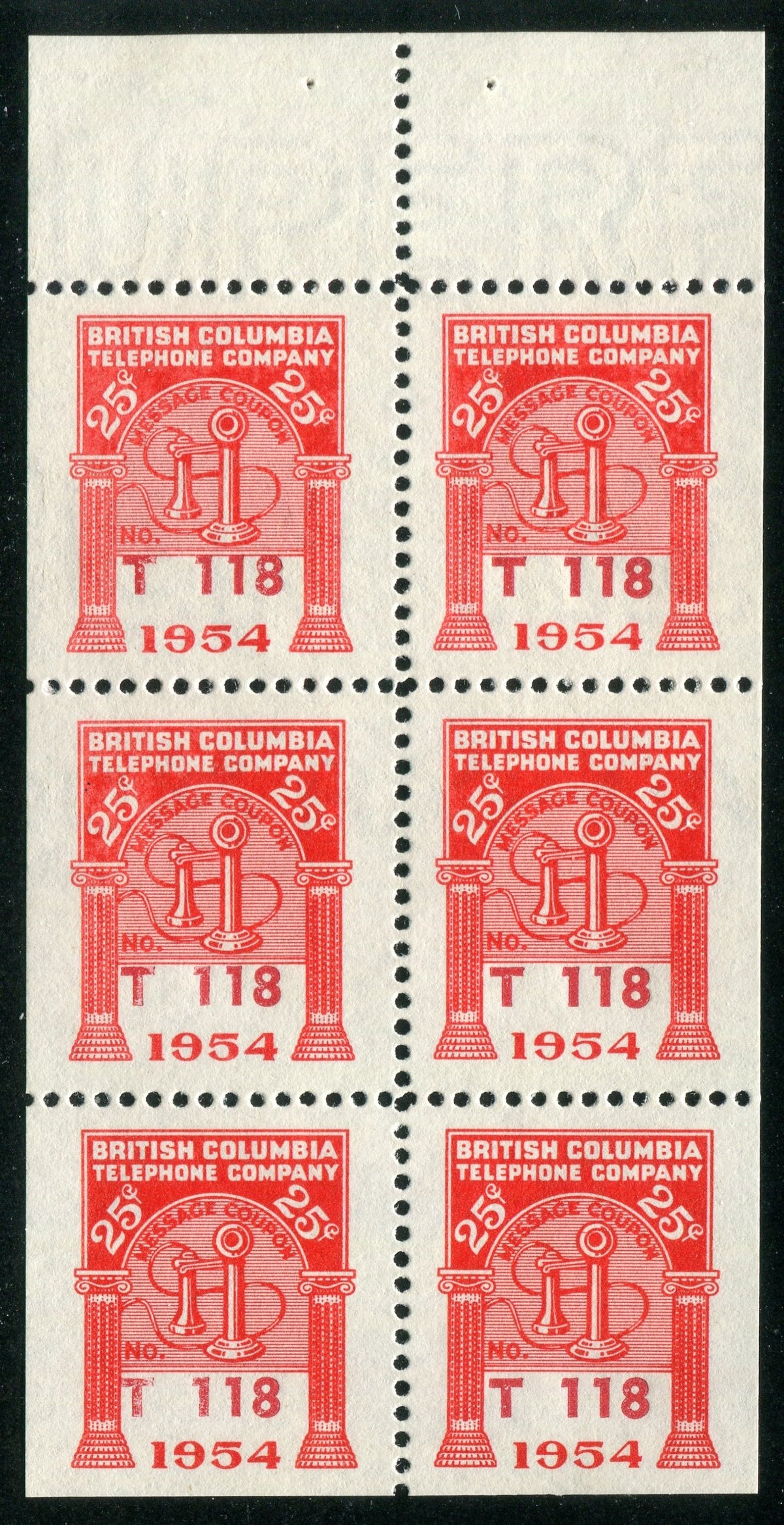 0271BC2505 - BCT173, BCT173a - Mint Booklet Pane, Watermarked