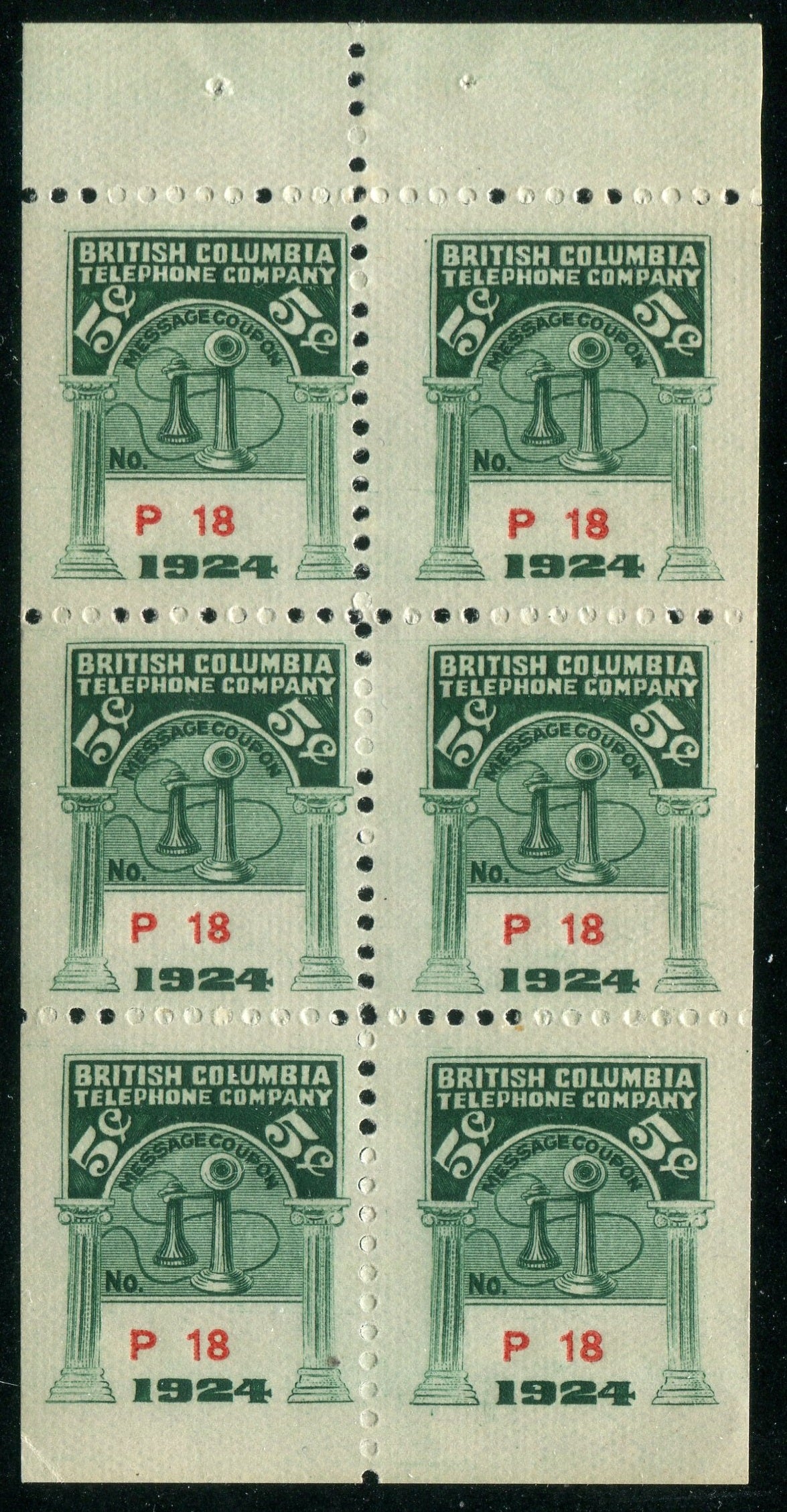 0180BC2505 - BCT82 - Mint Booklet Pane