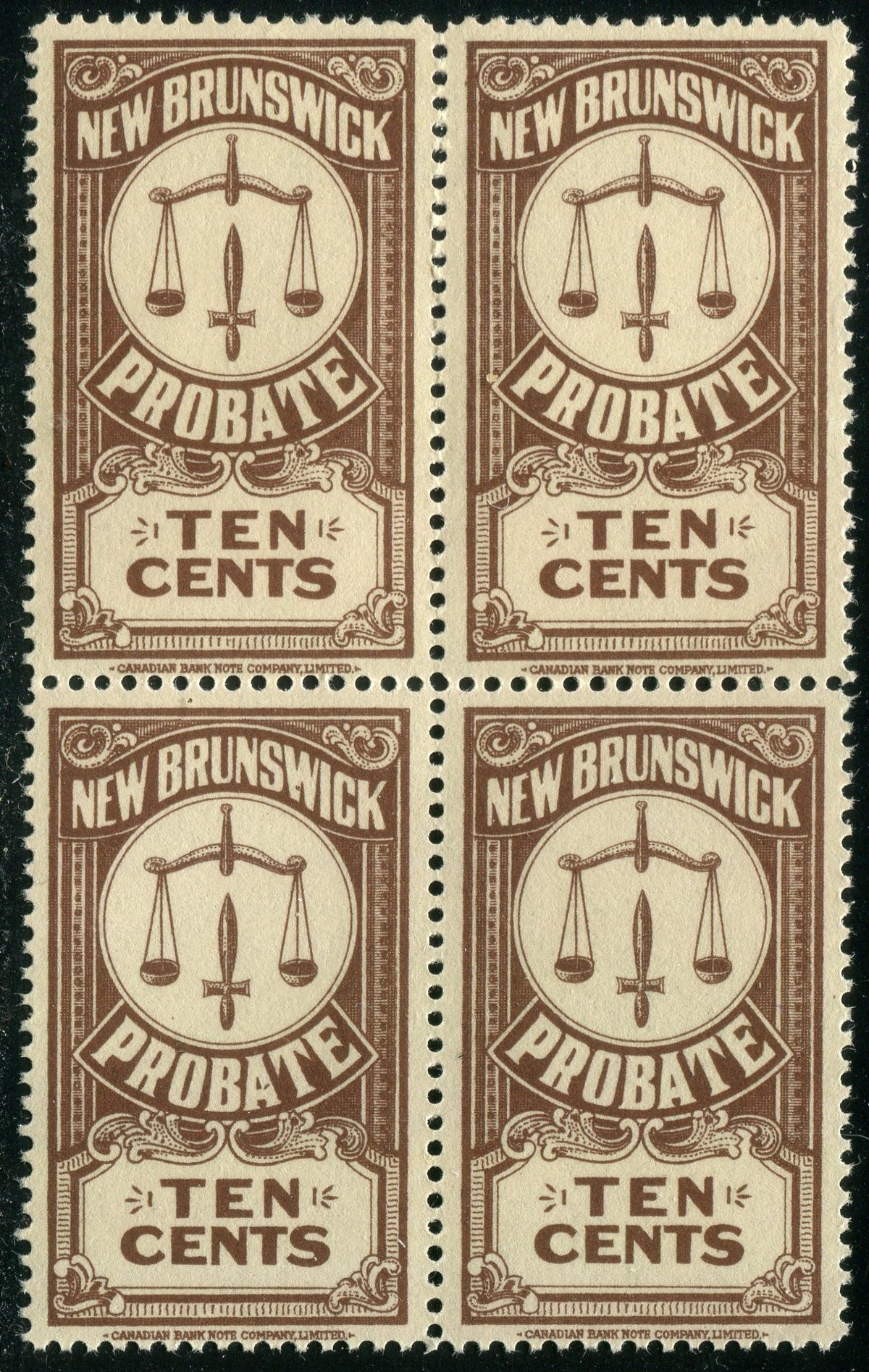 0038NB2504 - NBP14a - Mint Block of 4
