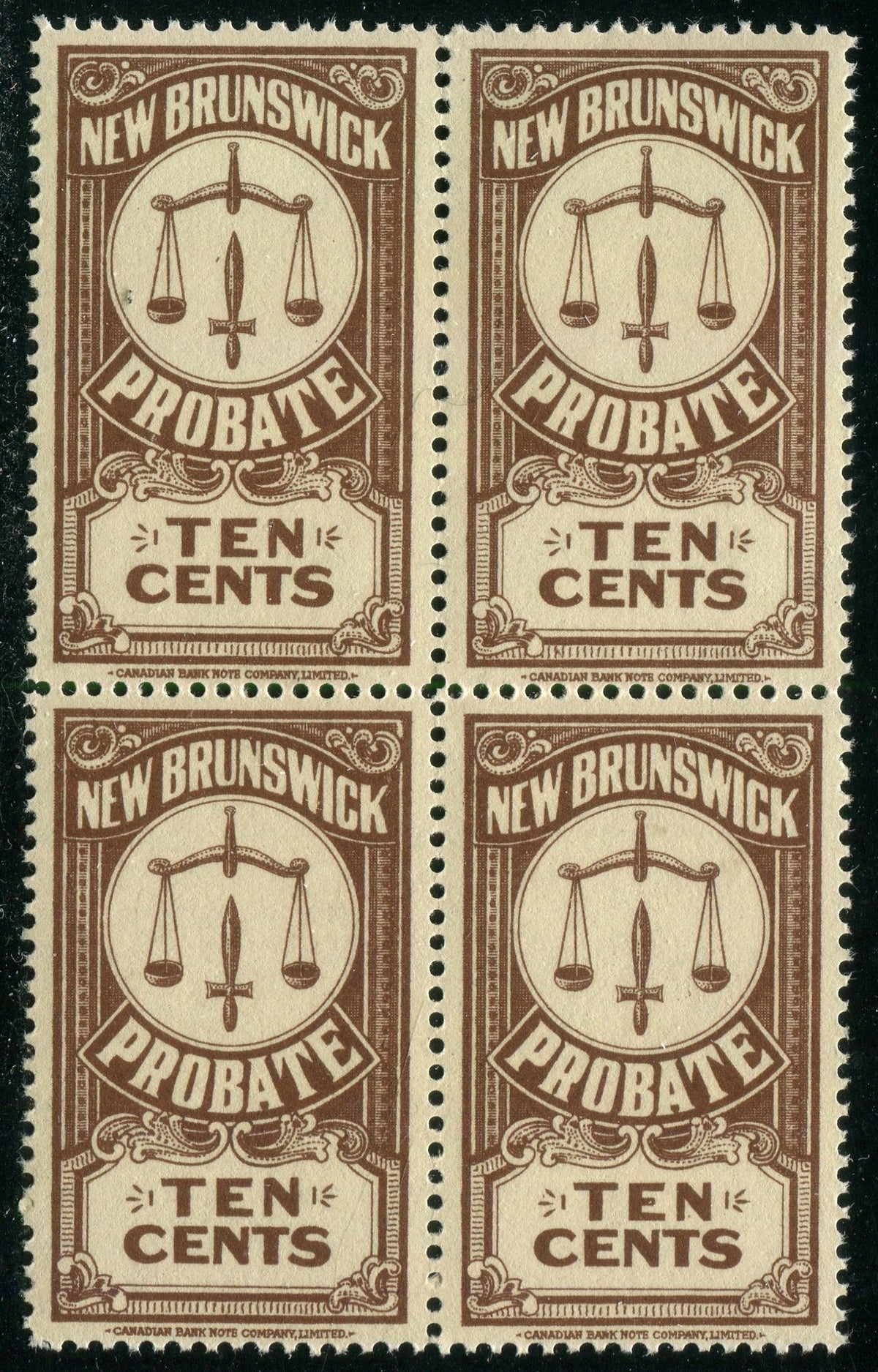 0038NB2504 - NBP14a - Mint Block of 4