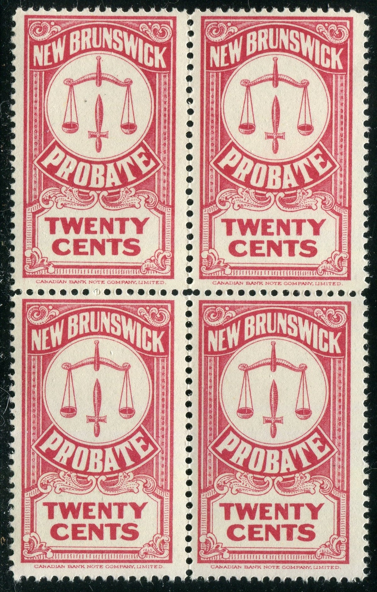 0039NB2504 - NBP15b - Mint Block of 4