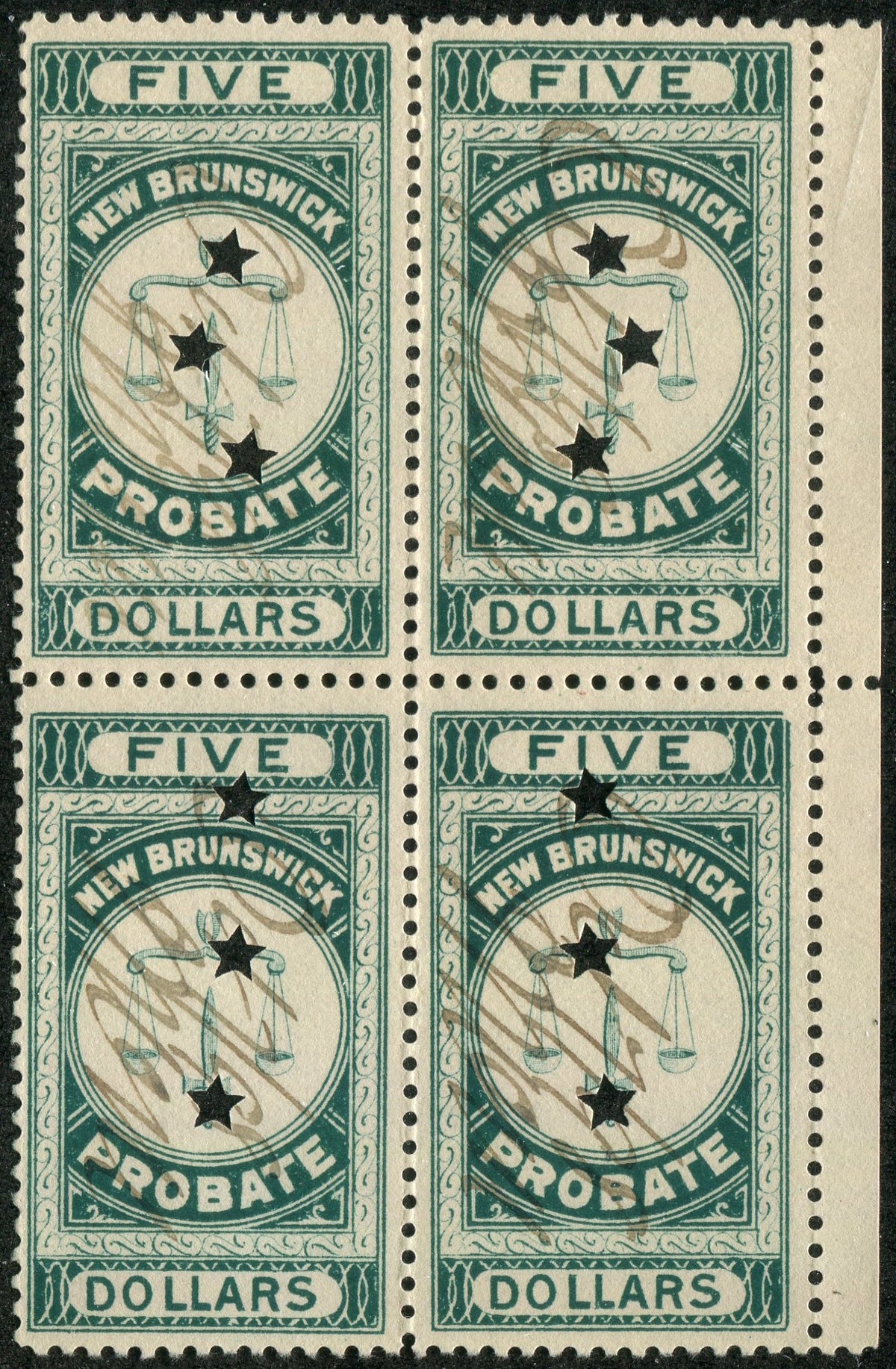 0029NB2505 - NBP5 - Used Block of 4