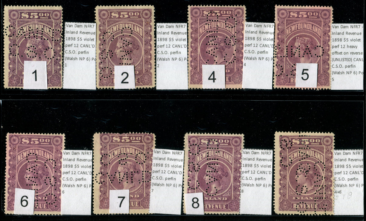 0007NF2505 - NFR7 - Used Lot of 8