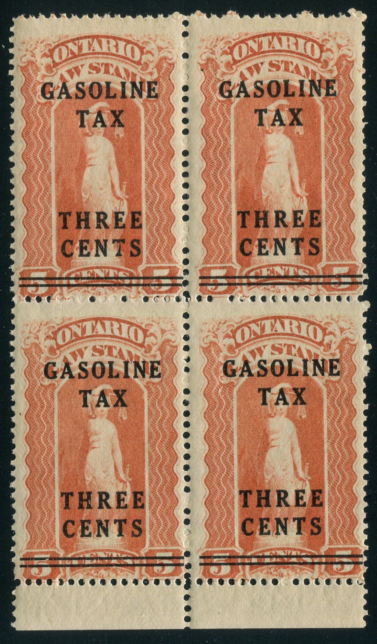 0138ON2506 - OGT1 - Mint Block of 4