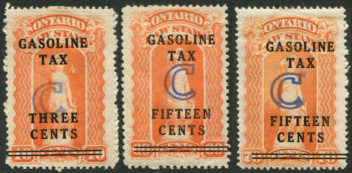0139ON2505 - OGT2, OGT6, OGT7 - Specimens