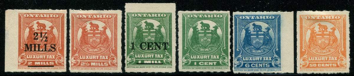 0131ON2505 - OLT1-OLT6 - Mint Set