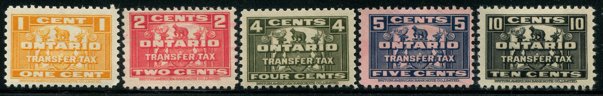 0108ON2504 - OST18-OST22 - Mint