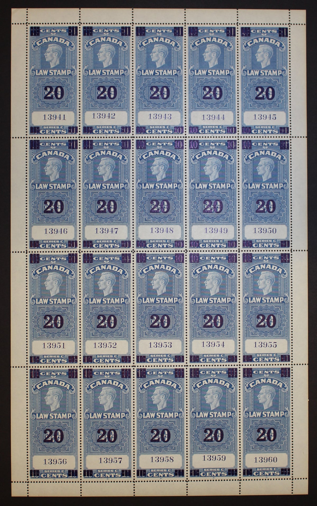 0022SC2403 - FSC22 - Mint Sheet of 20