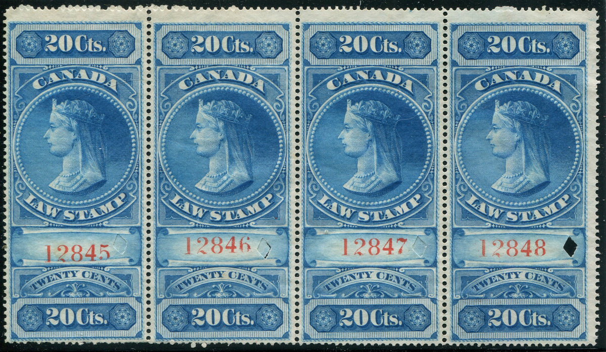 0002SC2506 - FSC2 - Used Strip of 4