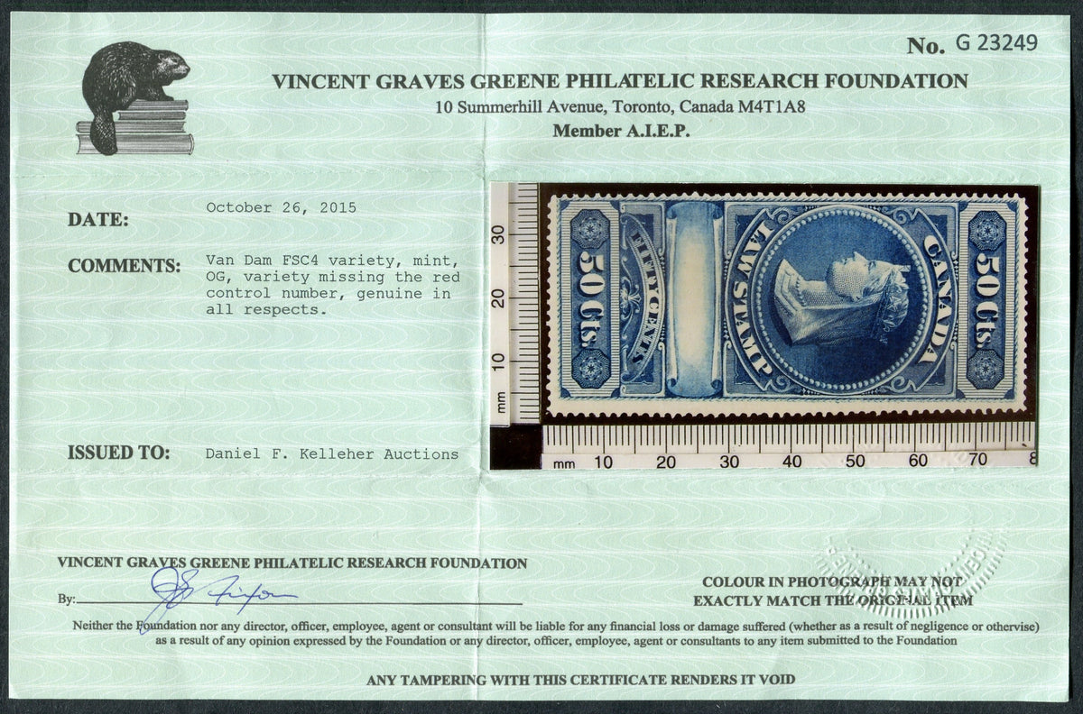 0004SC2406 - FSC4 - Mint, Unfinished w/ Cert