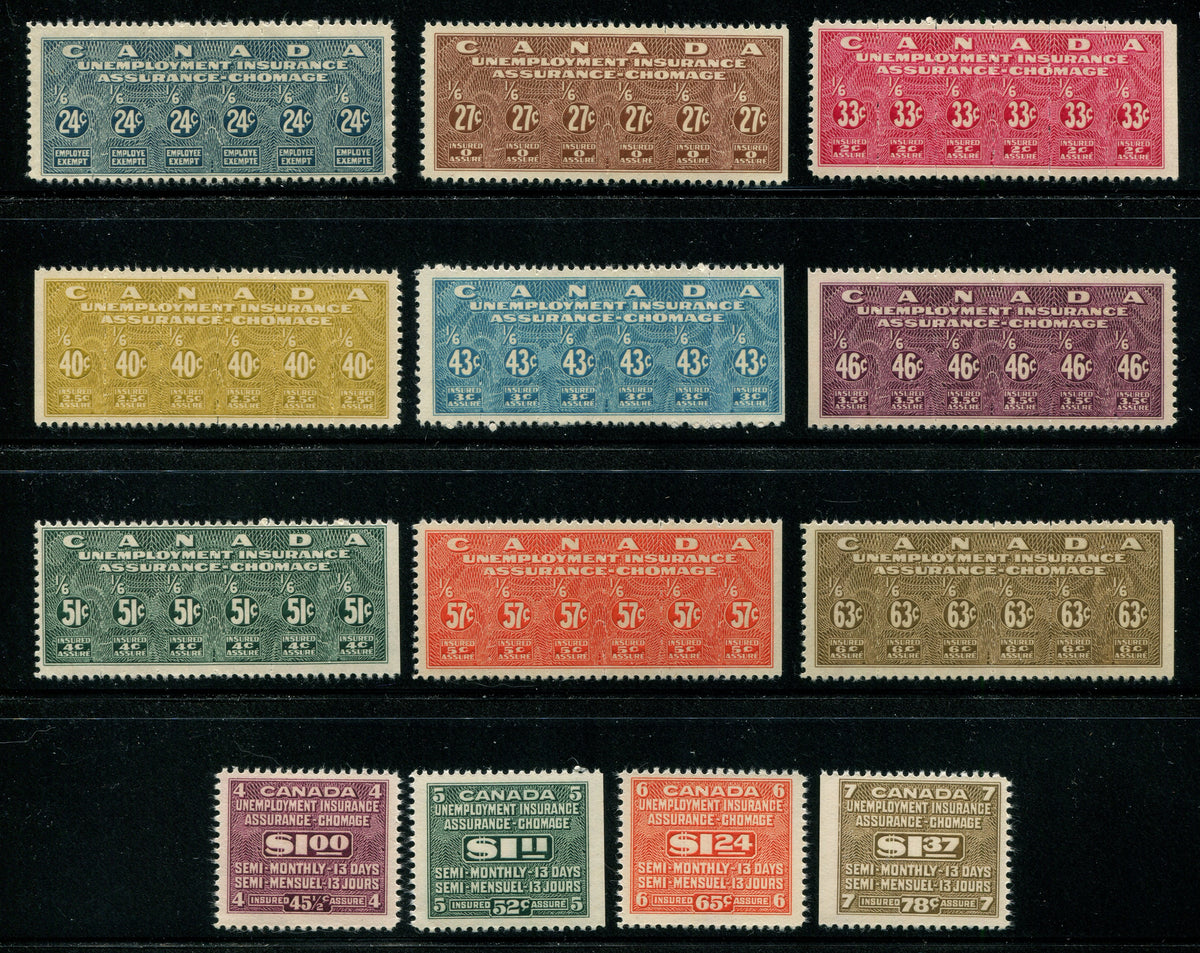 0001FU2505 - FU1-FU13 - Mint Set