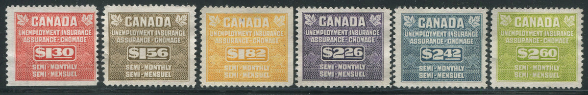 0048FU2403 - FU48-FU50, FU52-FU54 - Mint