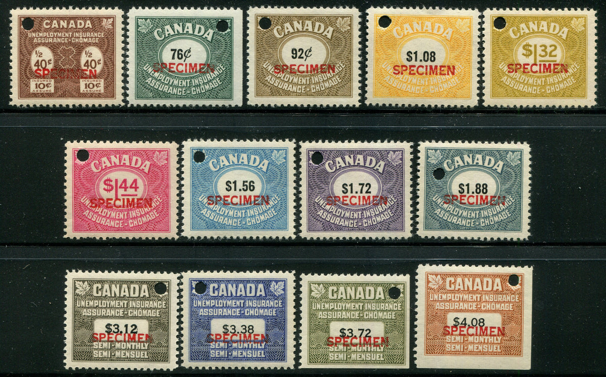 0074FU2607 - FU74-FU86 - Specimen Set