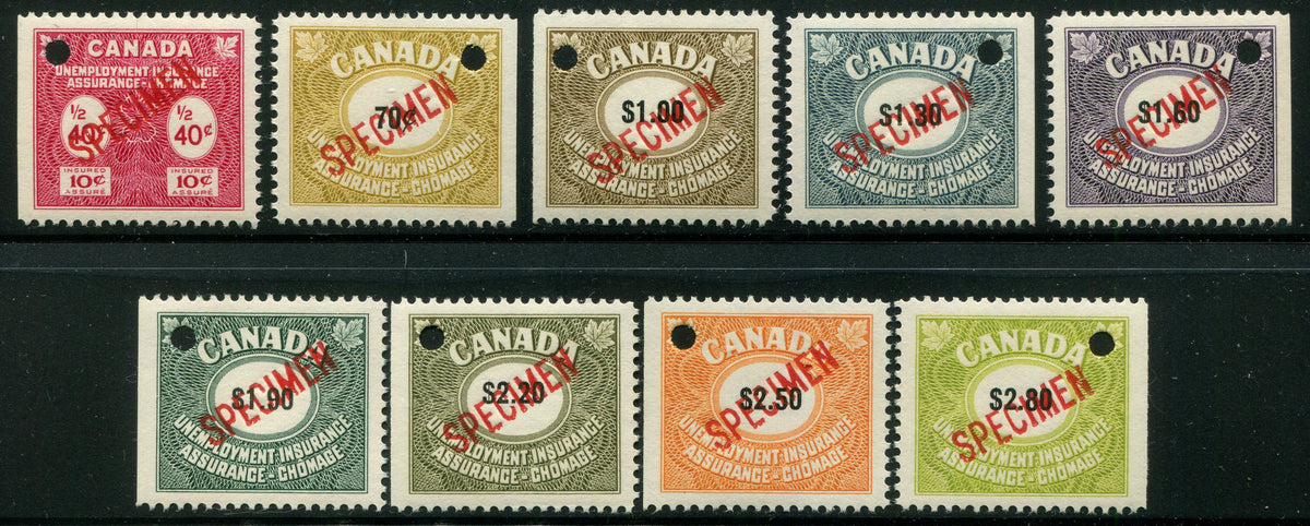 0096FU2607 - FU96-FU104 - Specimens