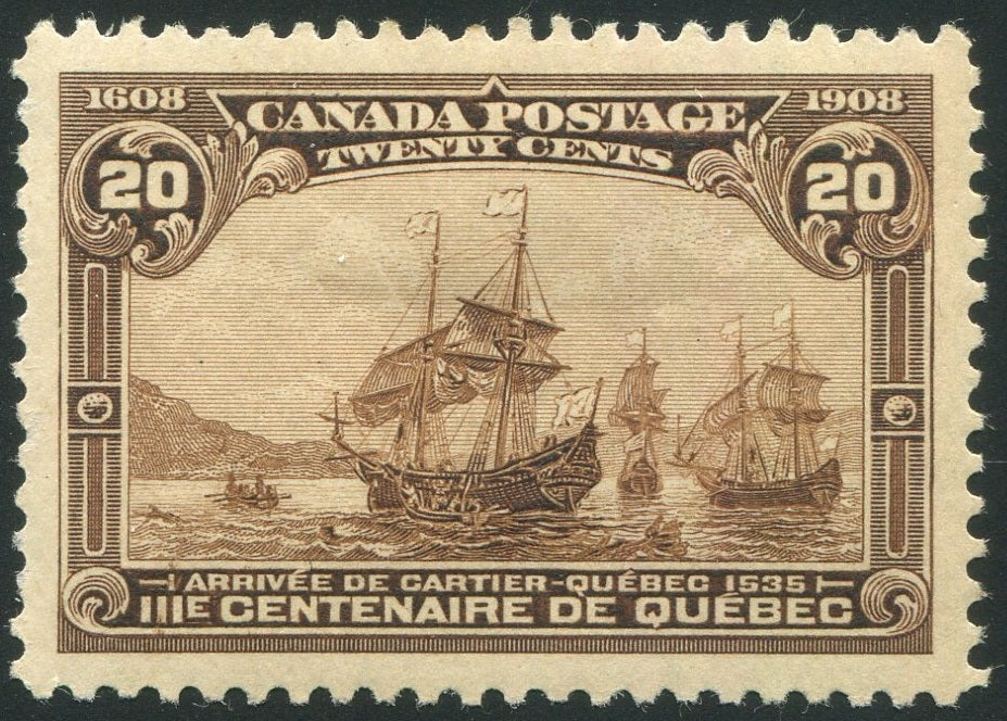 0103CA2506 - Canada #103, w/Certificate