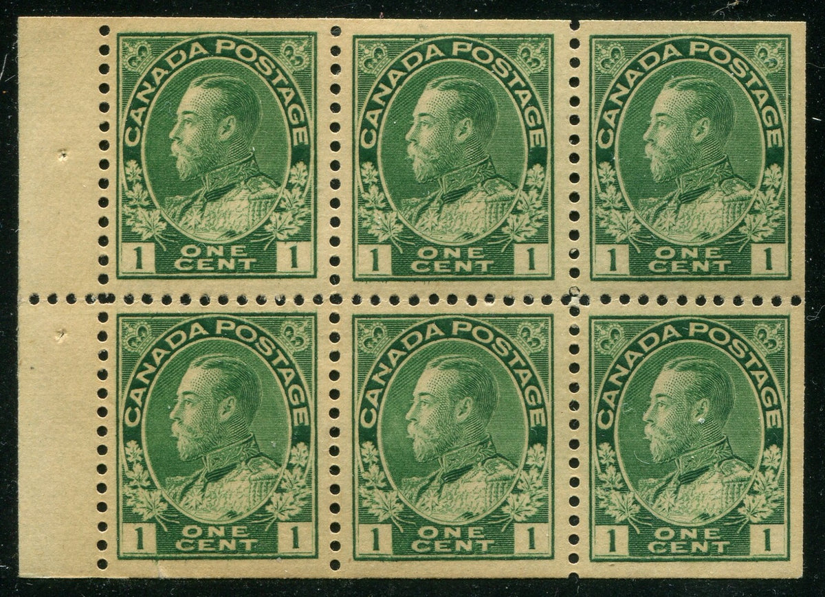 0104CA2502 - Canada #104a - Mint Booklet Pane