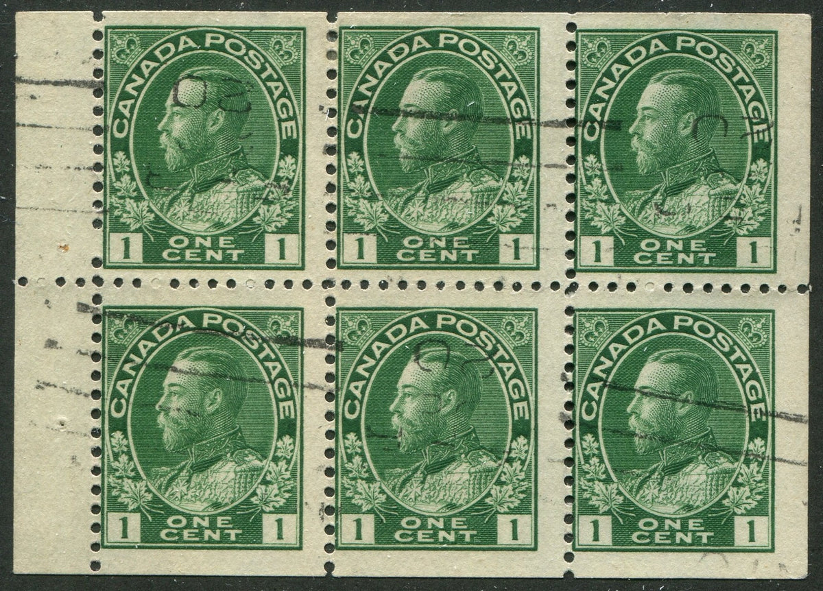 0104CA2511 - Canada #104a - Used Booklet Pane