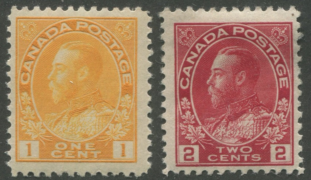 0105CA2510 - Canada #105d, 106