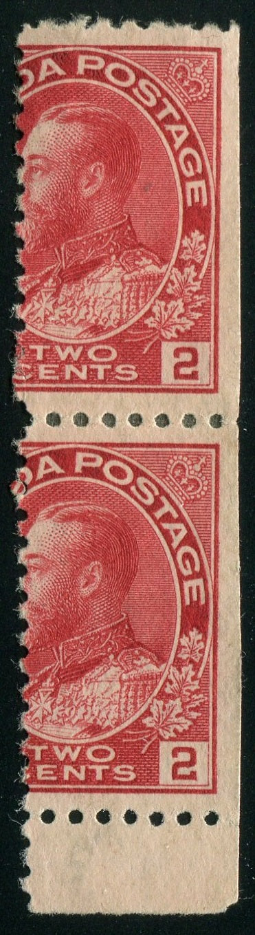 0106CA2503 - Canada #106 - Misperf Pair