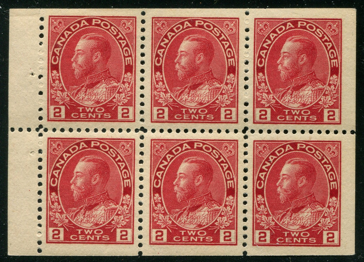 0106CA2502 - Canada #106a - Mint Booklet Pane