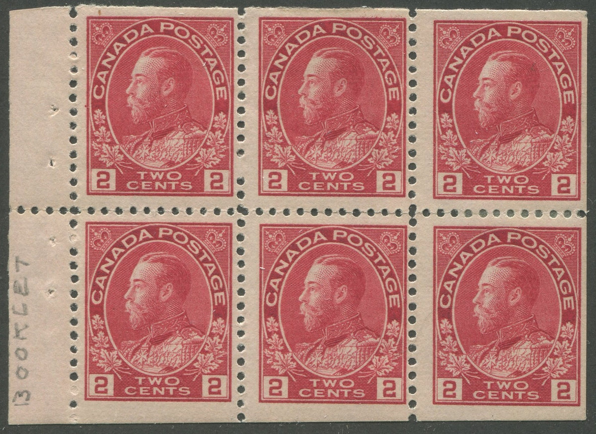 0106CA2510 - Canada #106a - Mint Booklet Pane