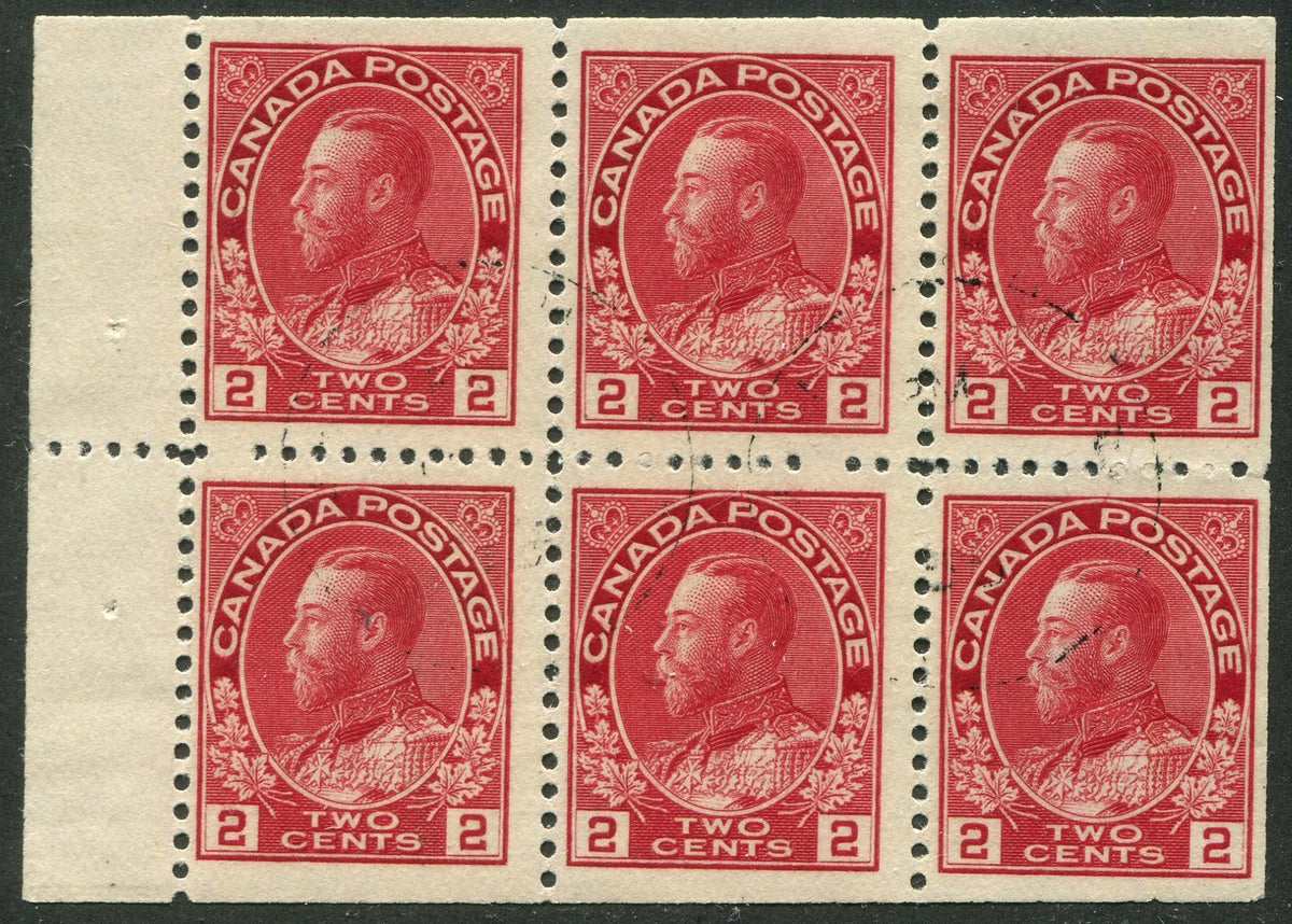 0106CA2511 - Canada #106a - Used Booklet Pane