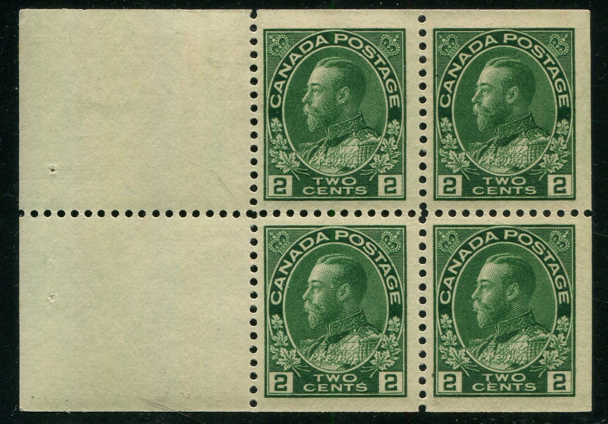 0107CA2502 - Canada #107b - Mint Booklet Pane