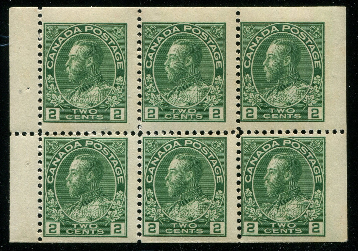 0107CA2502 - Canada #107c - Mint Booklet Pane