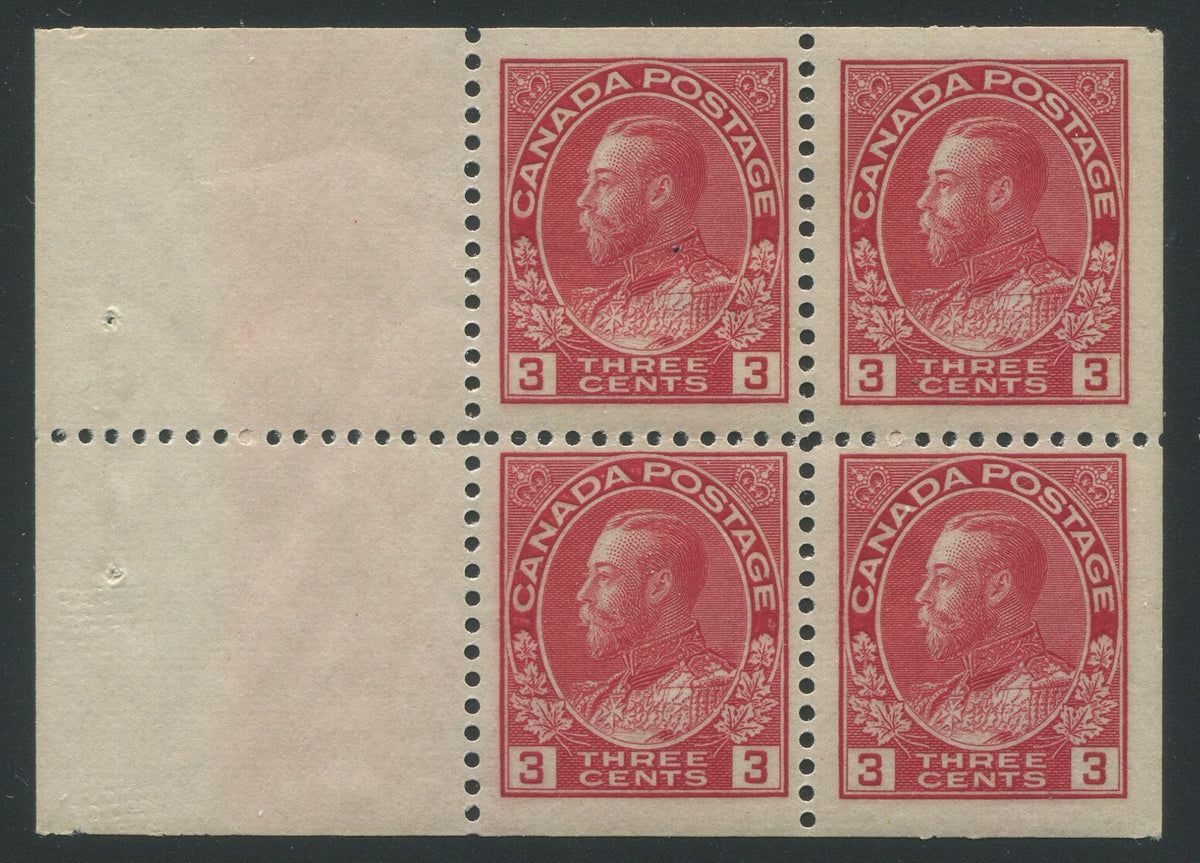 0109CA2403 - Canada #109a - Mint Booklet Pane