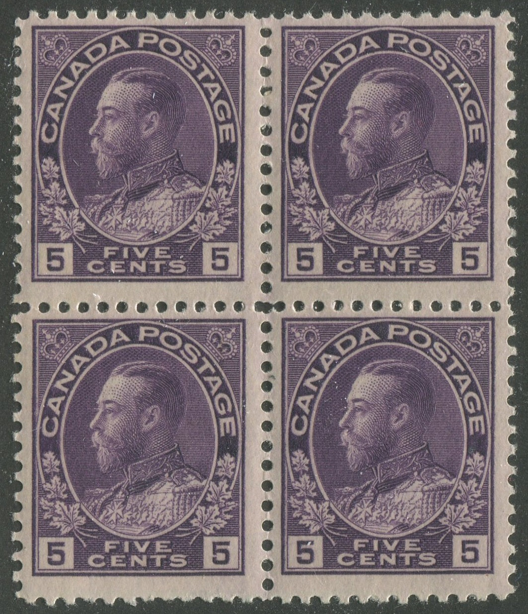 0112CA2510 - Canada #112a Block of 4