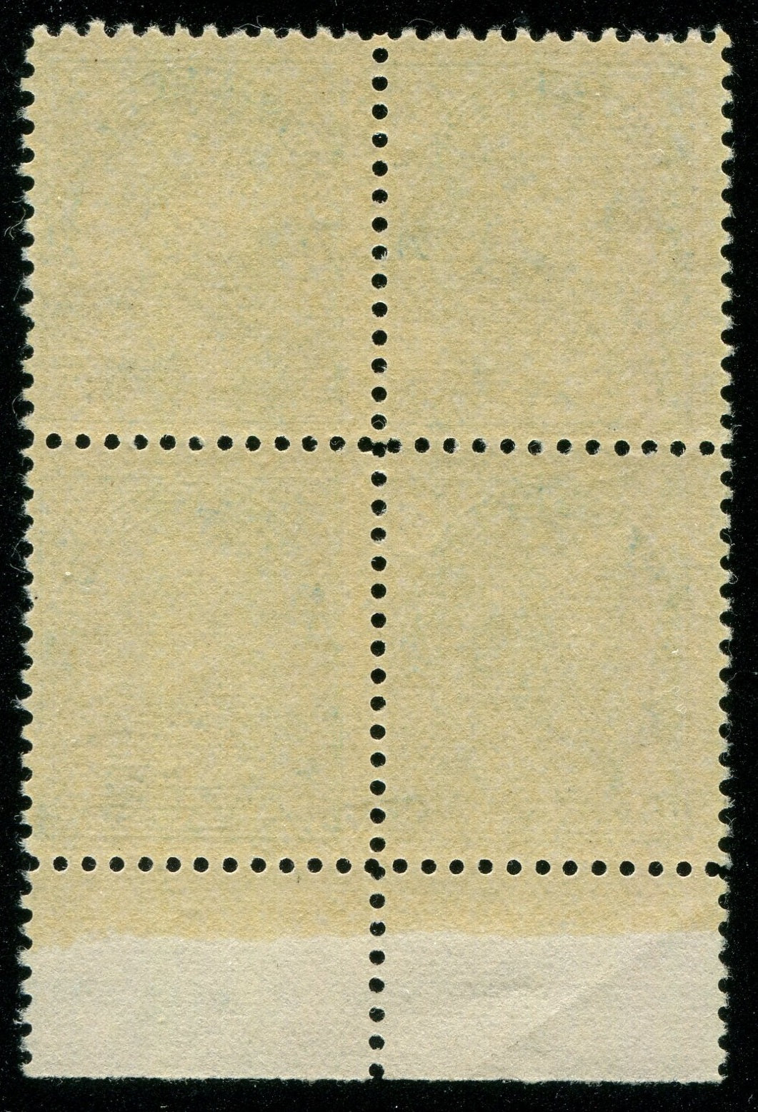 0117CA2509 - Canada #117 - Lathework Block of 4