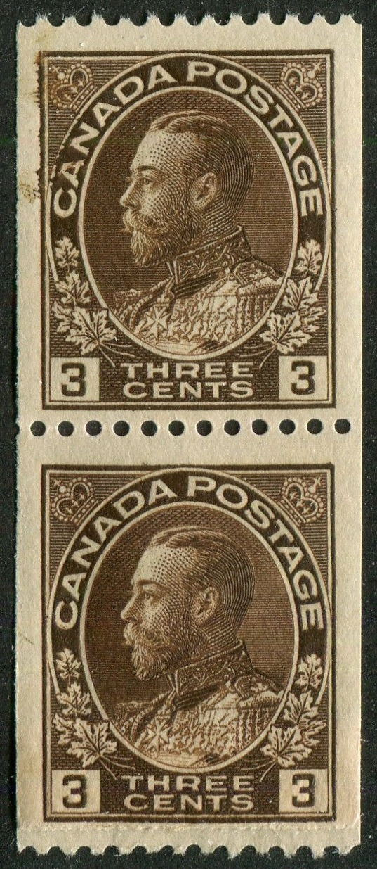 0134CA2502 - Canada #134i Paste-Up Pair