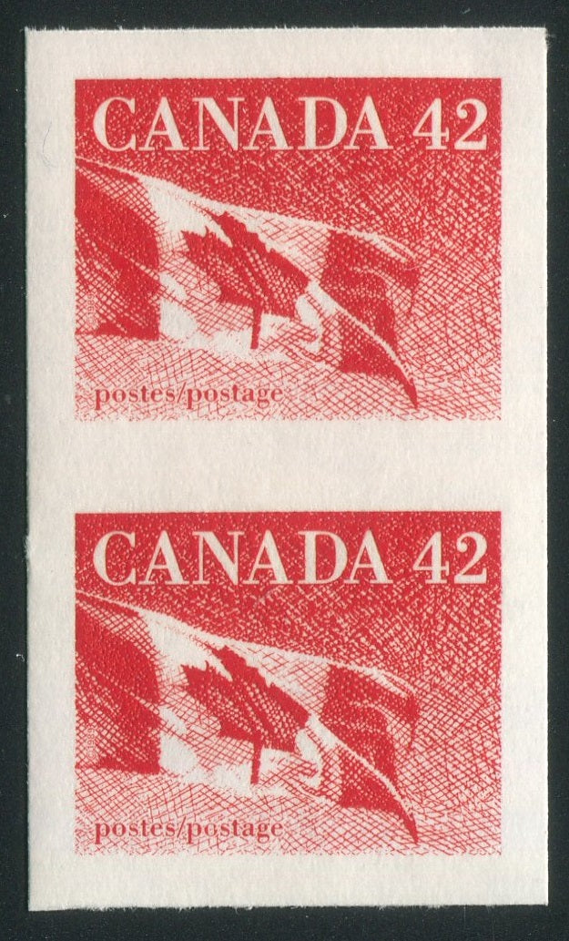 1394CA2607 - Canada #1394a - Imperf Pair
