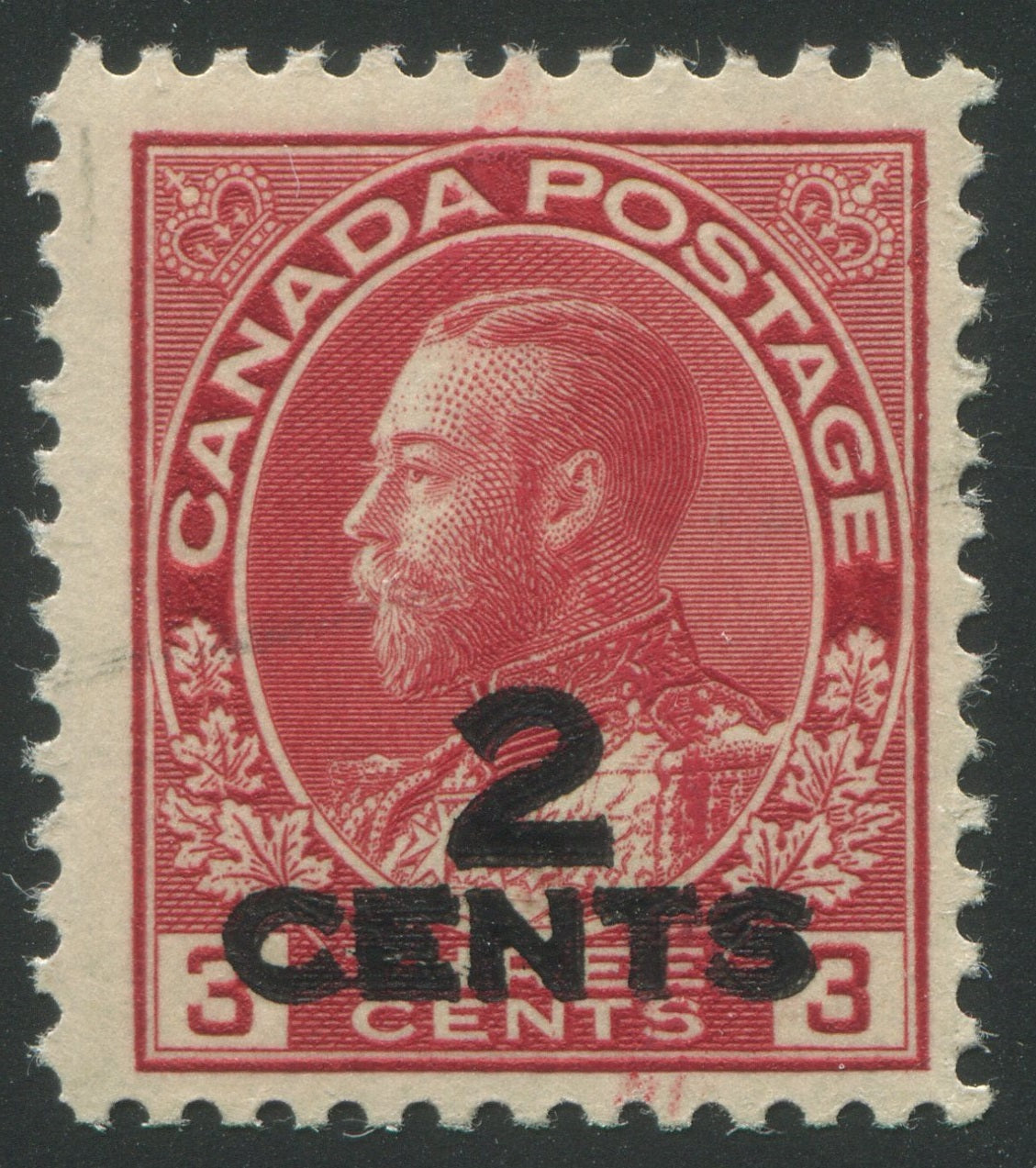 0139CA2308 - Canada #140a - Mint Double Surcharge