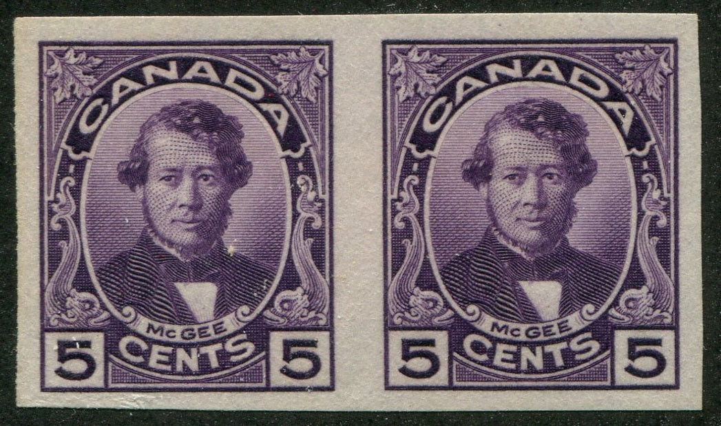 0146CA2308 - Canada #146a - Imperf Pair